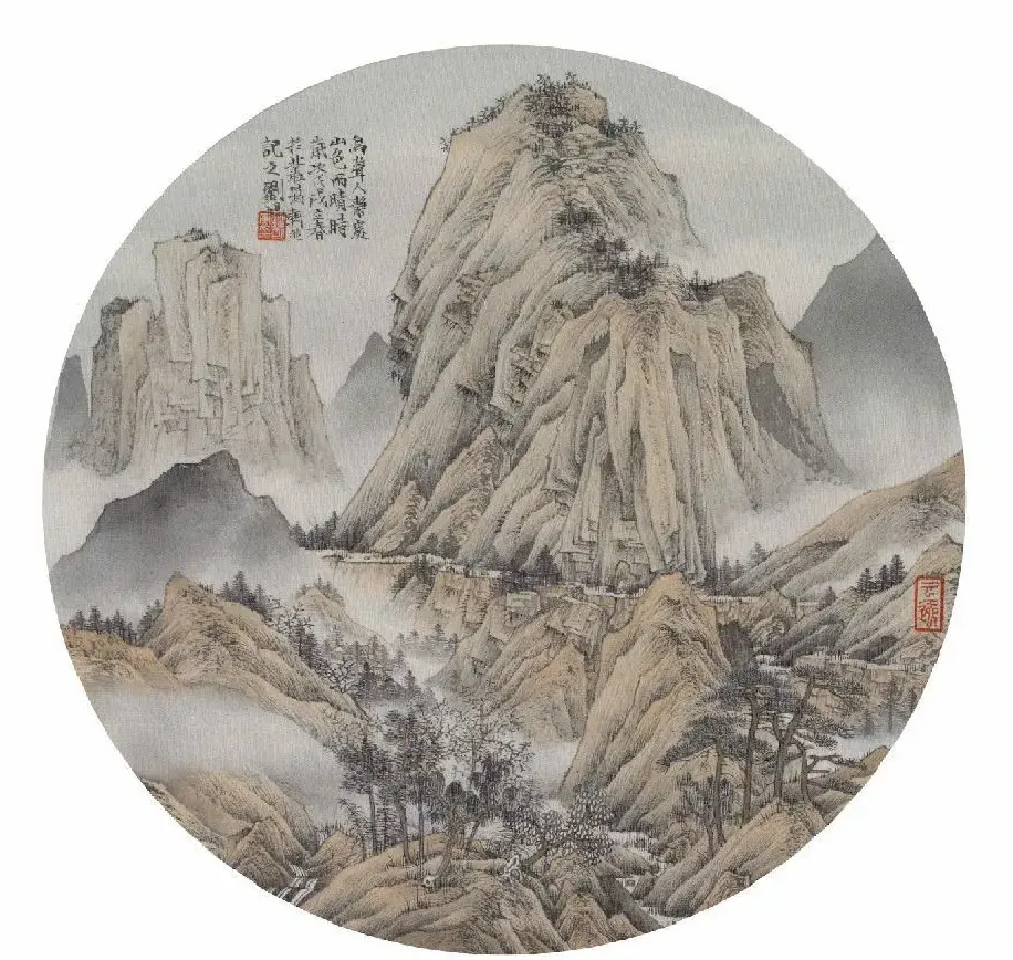 刘旭·圆扇系列之十四