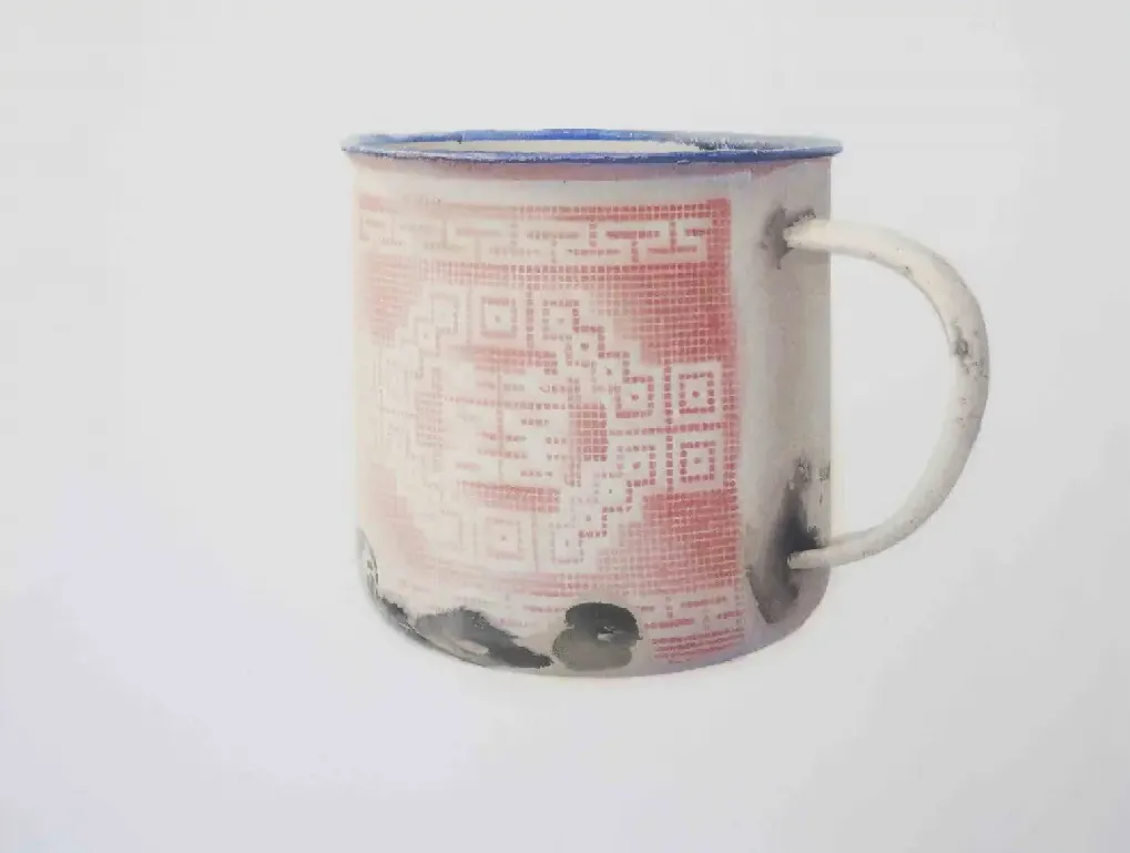游宇·《搪瓷——红双喜》
