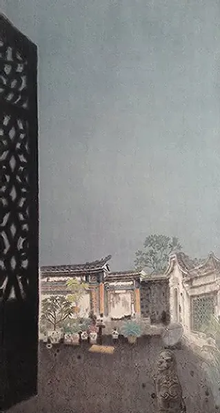黄伟·倚门犹闻故乡音