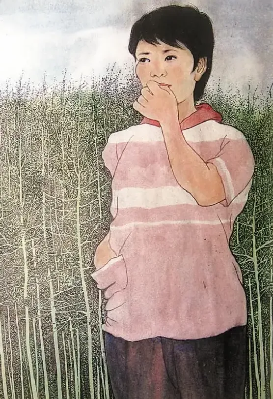 韩贵茂·嗑瓜子女孩