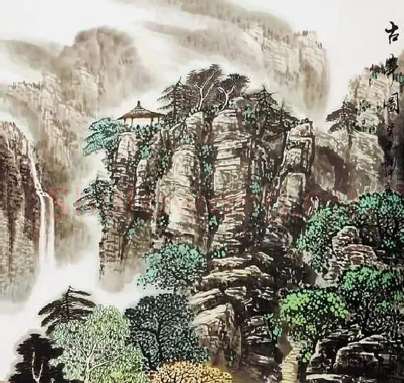 杜中良·古亭图