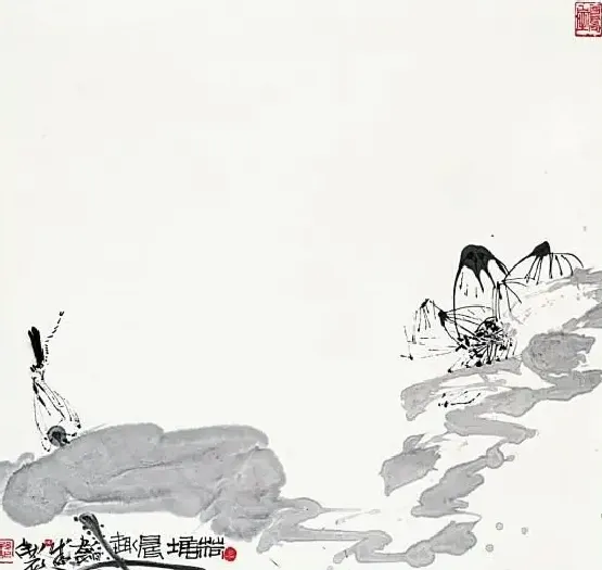 孙韬成·荷塘晨趣