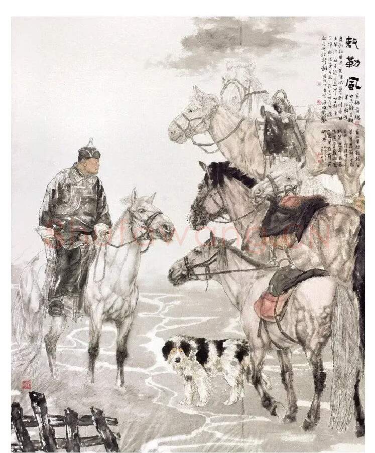 何明彪·《敕勒风》