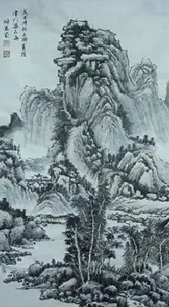 谢凤岗·山水
