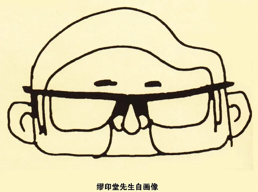 缪印堂·自画像