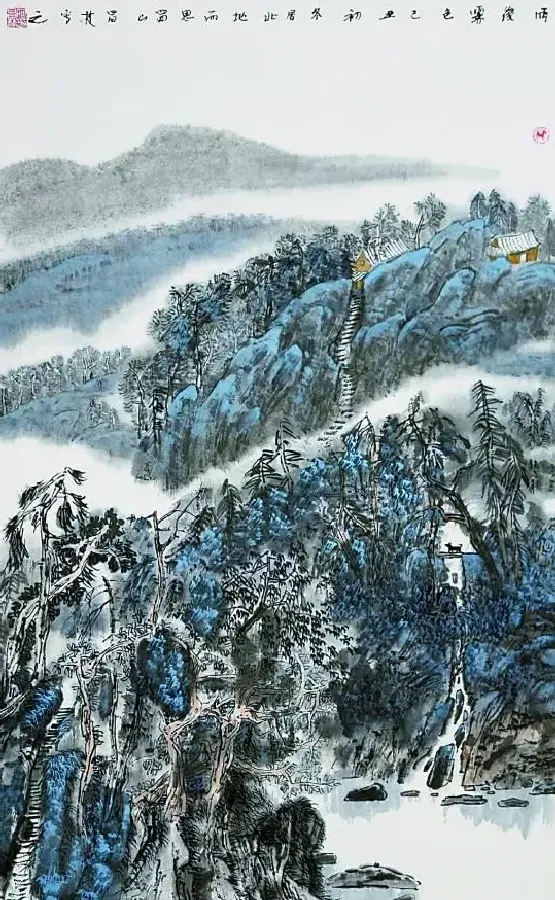 何昌林·雨后霁色