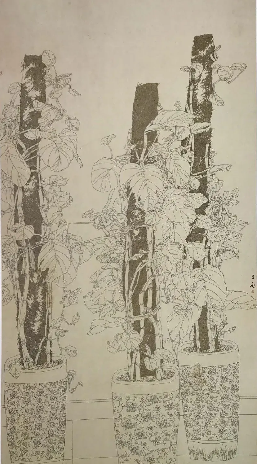 王鹏·《绿草有本心》