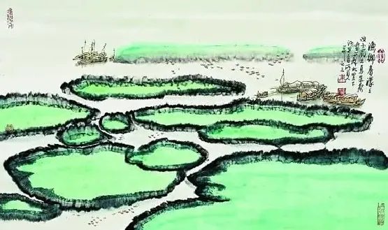 朱葵·渔乡春蒙蒙