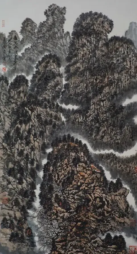史文集·秋思无端画里多