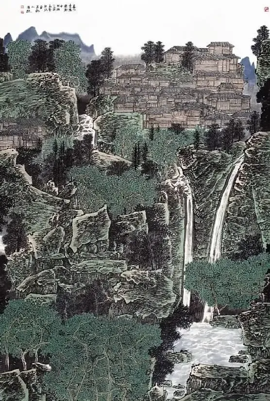 满维起·山水