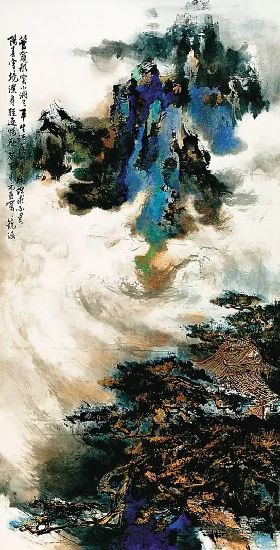 何镜涵·山水
