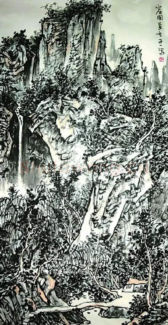邢子一·山居图