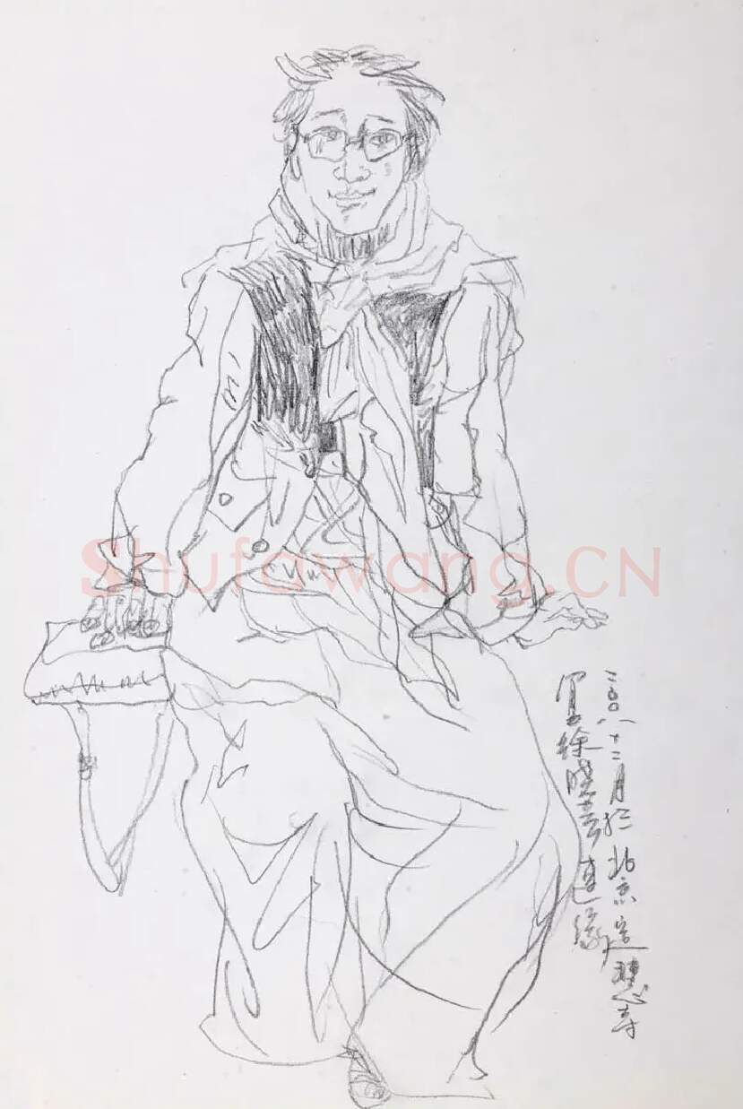 黄文琦·人物速写