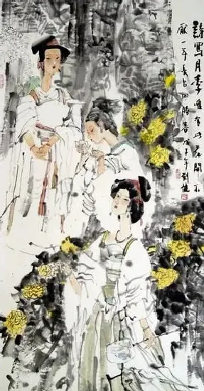 刘健·诗写月季