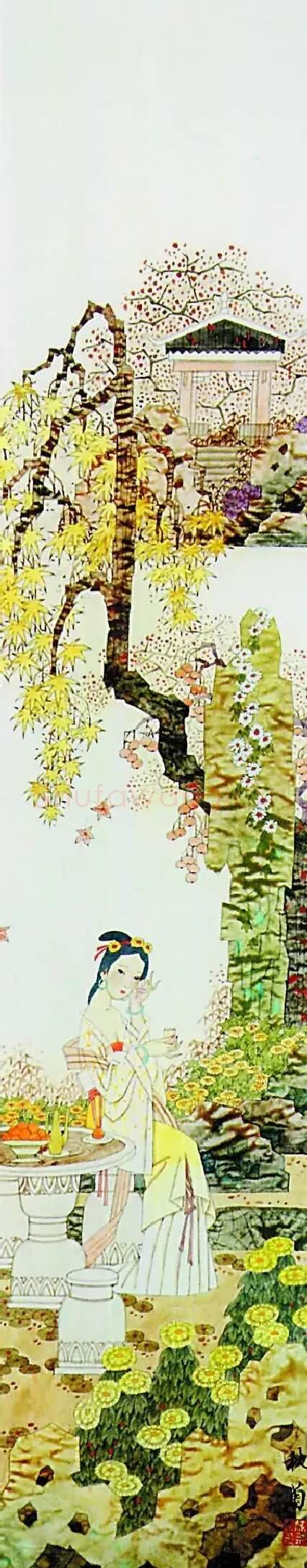 陈有吉·四季花好之秋菊