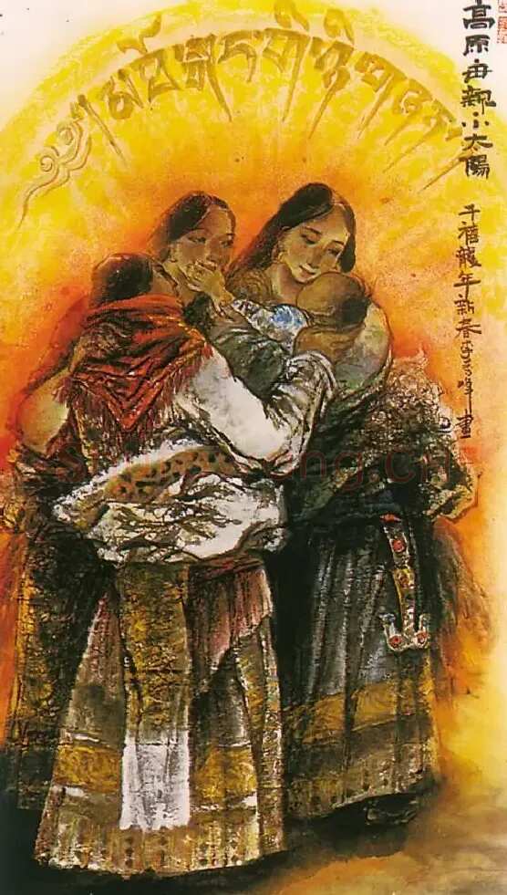 李秀峰·高原母亲小太阳