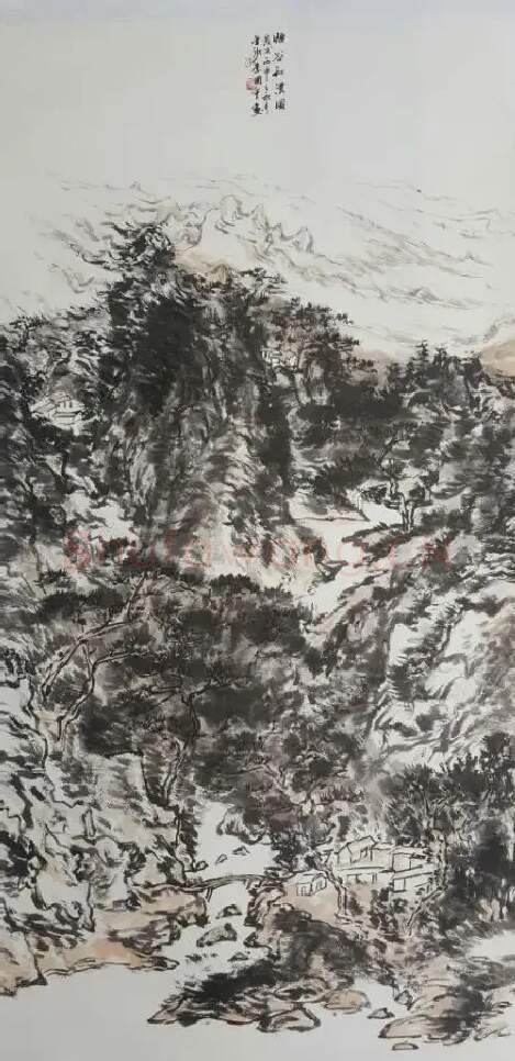 李国平·旷谷秋浓图