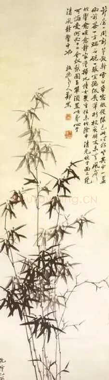 郑板桥·墨竹图