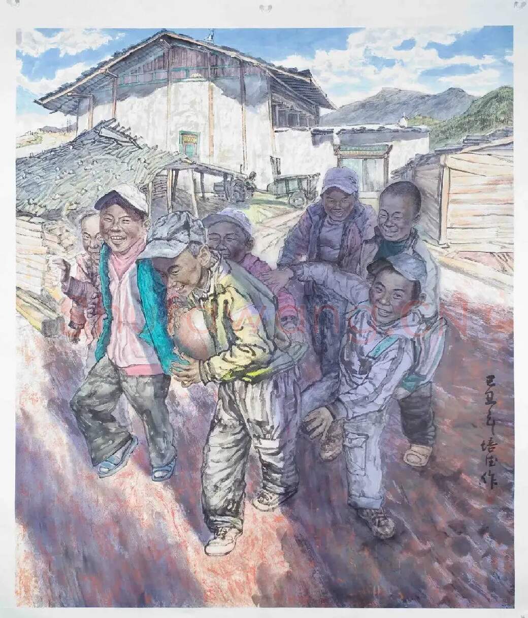 邵培德·《香格里拉的阳光》