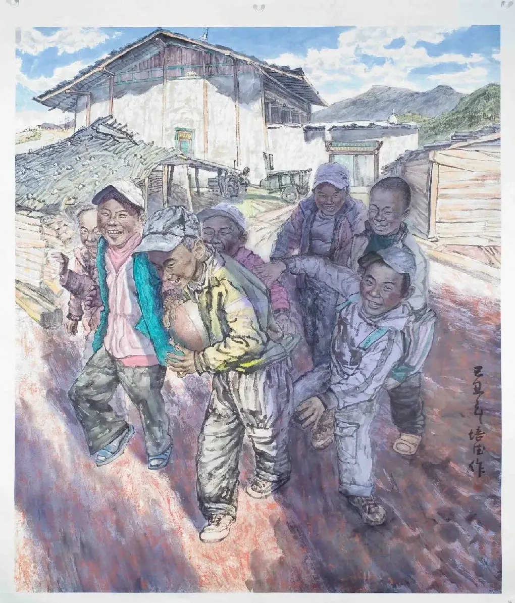 邵培德·《香格里拉的阳光》