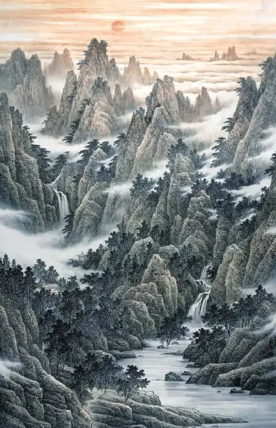 董希源·日起出川来紫气