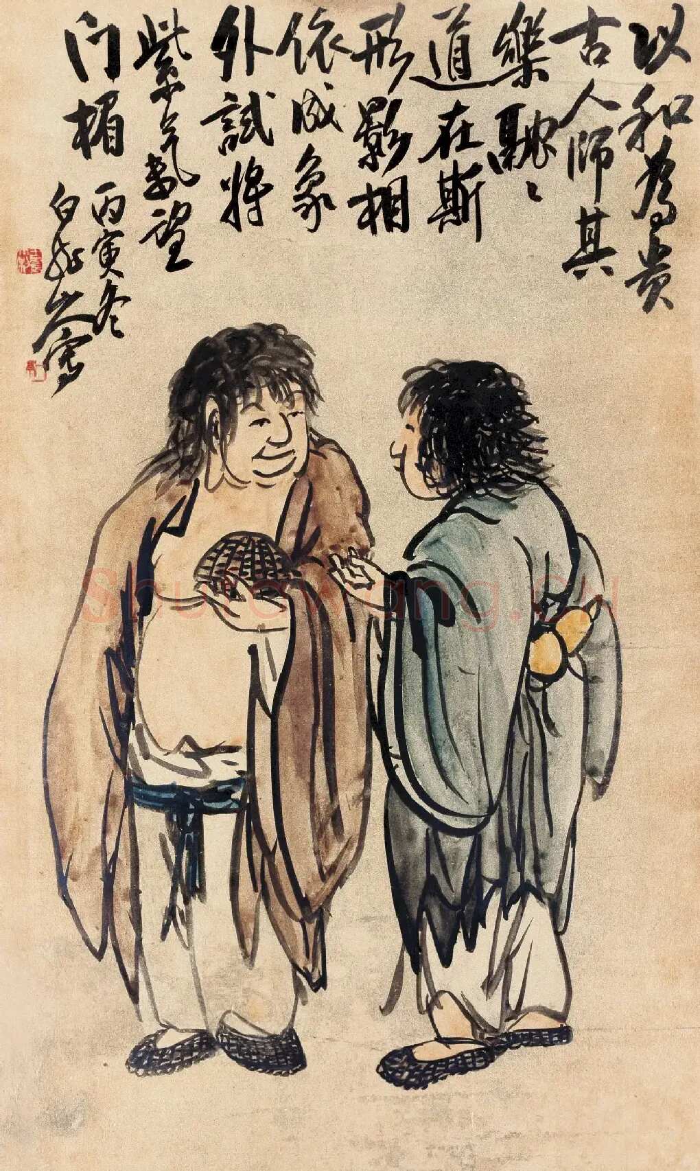 王一亭·和为贵图
