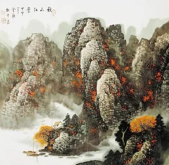 杜中良·秋山红叶