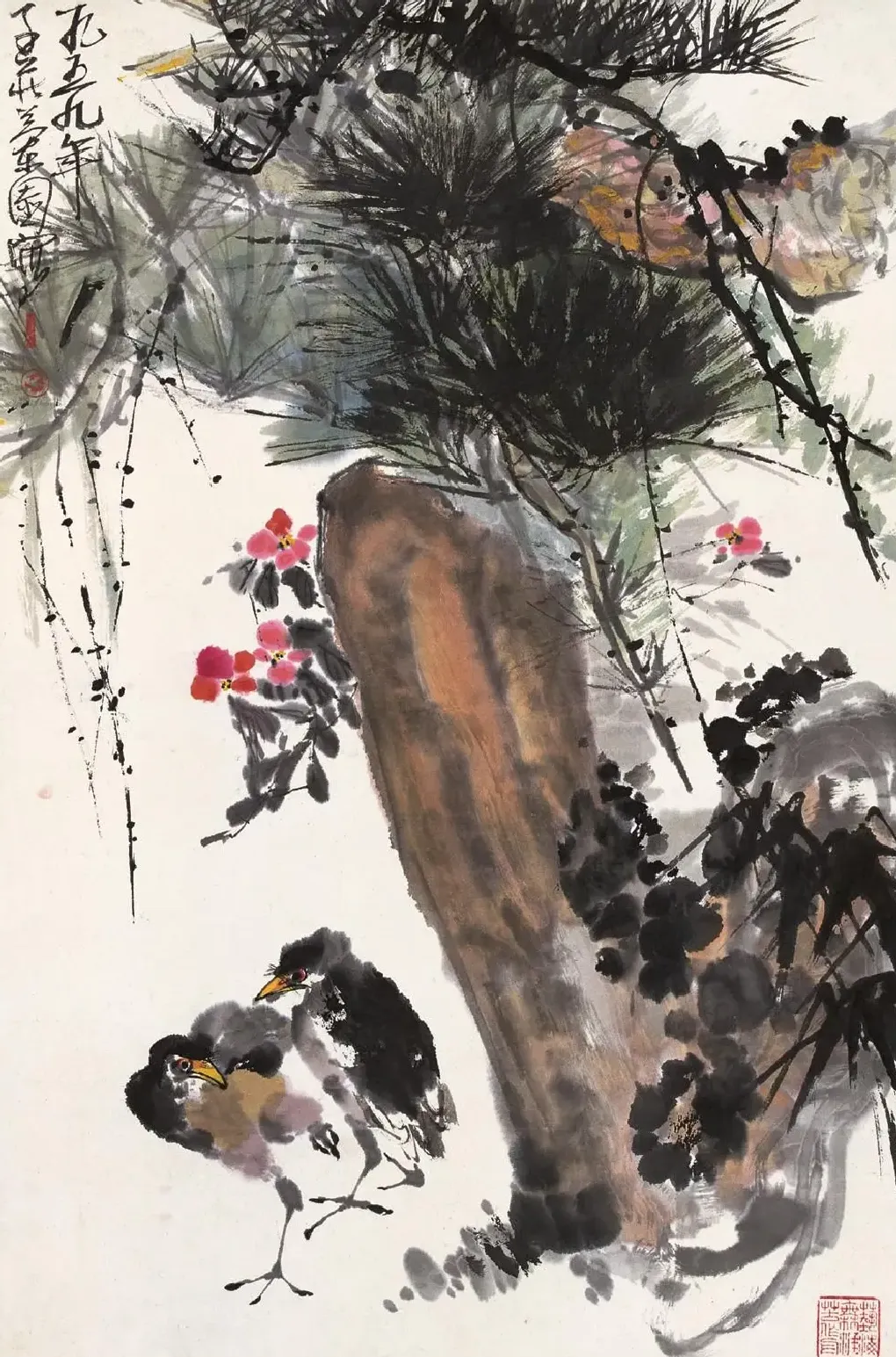 陈子庄·花鸟