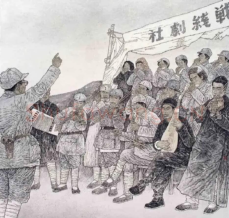 刘昌盛·抗战文艺记事