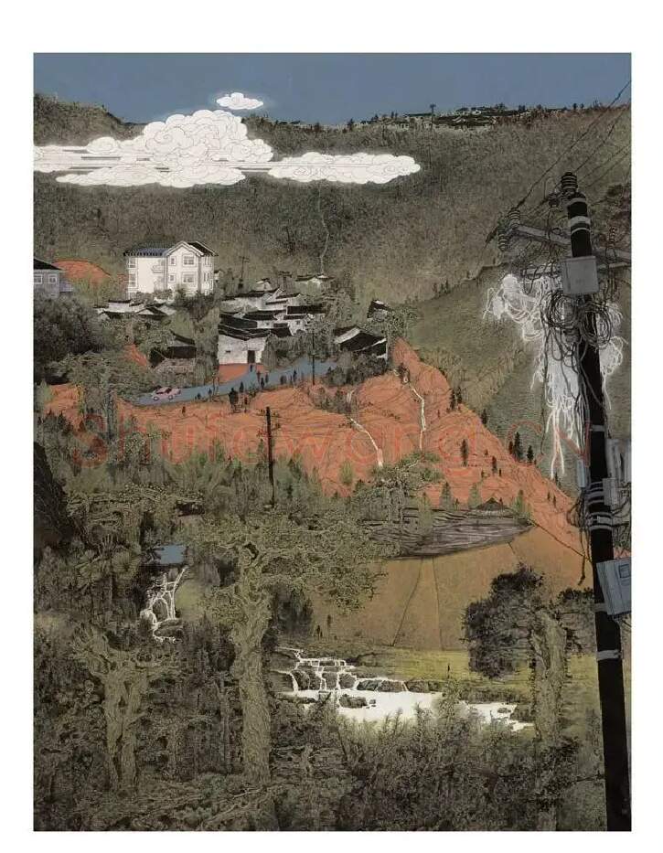 刘宝国·《绿水青山映我家》