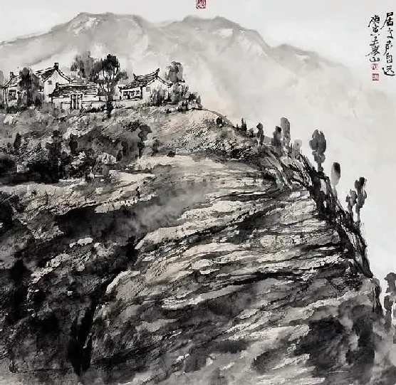 王界山·居高声自远