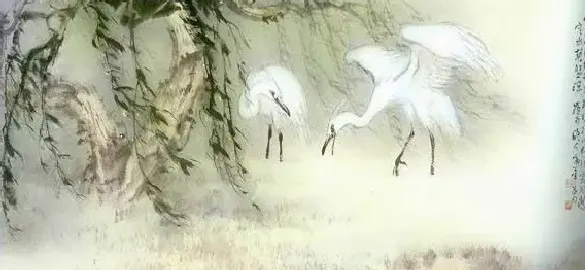 欧豪年·仙鹤