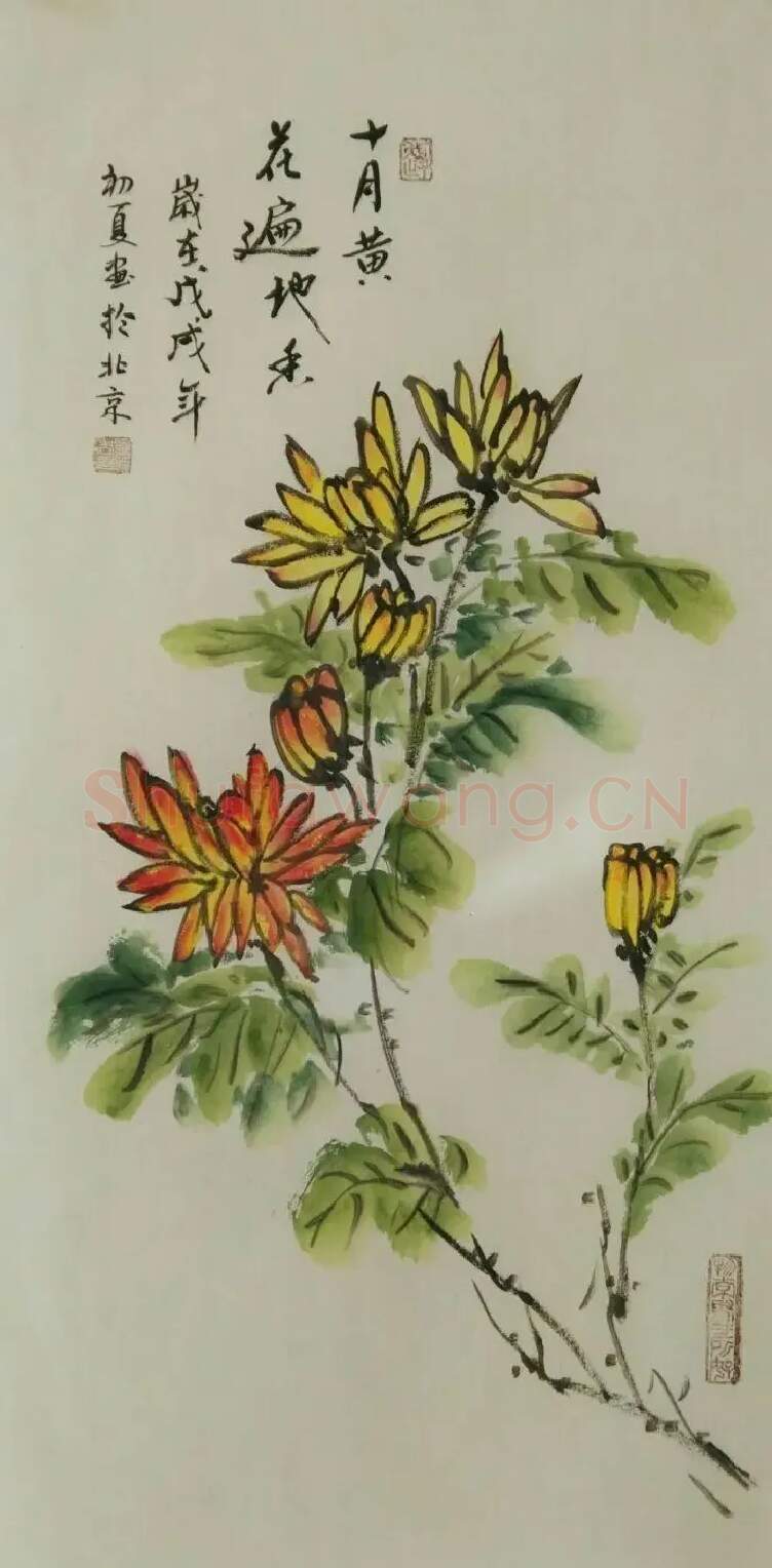 罗小秀·花鸟