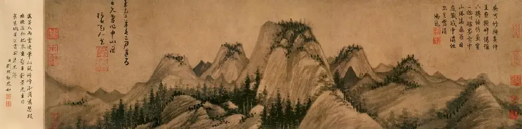 吴镇·中山图