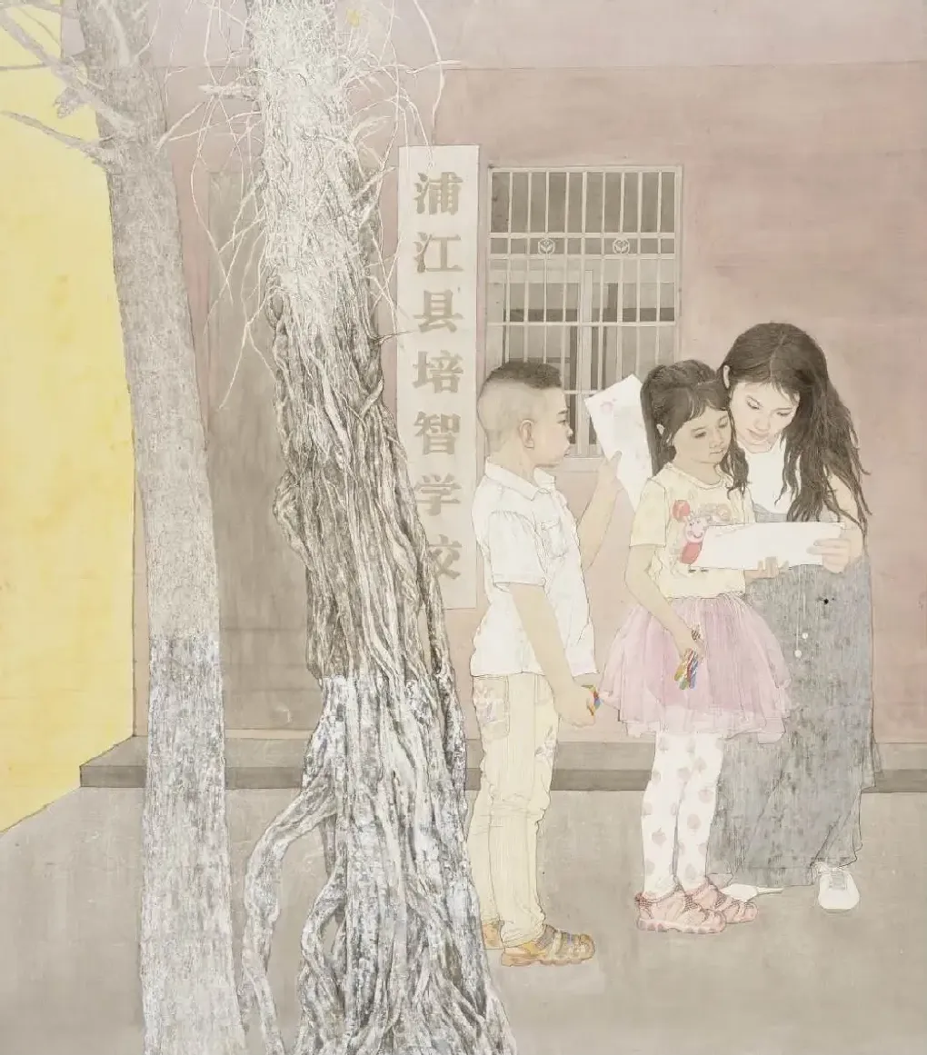 朱蓓蕾·《关爱—记浦江弱智儿童教育》