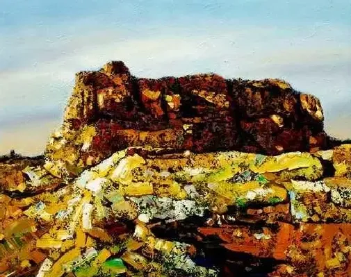 丁杰·油画