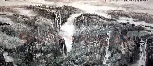 肖文斌·肖文斌山水画