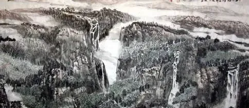 肖文斌·肖文斌山水画
