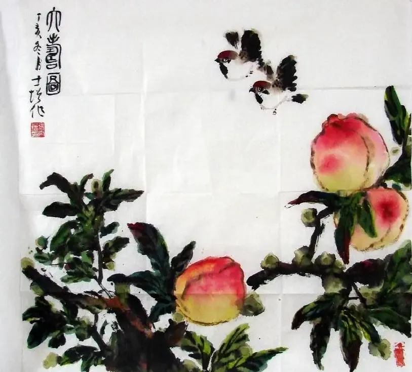 张士增·花鸟
