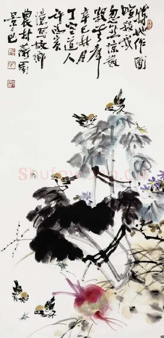 许鸿宾·蘅园景色