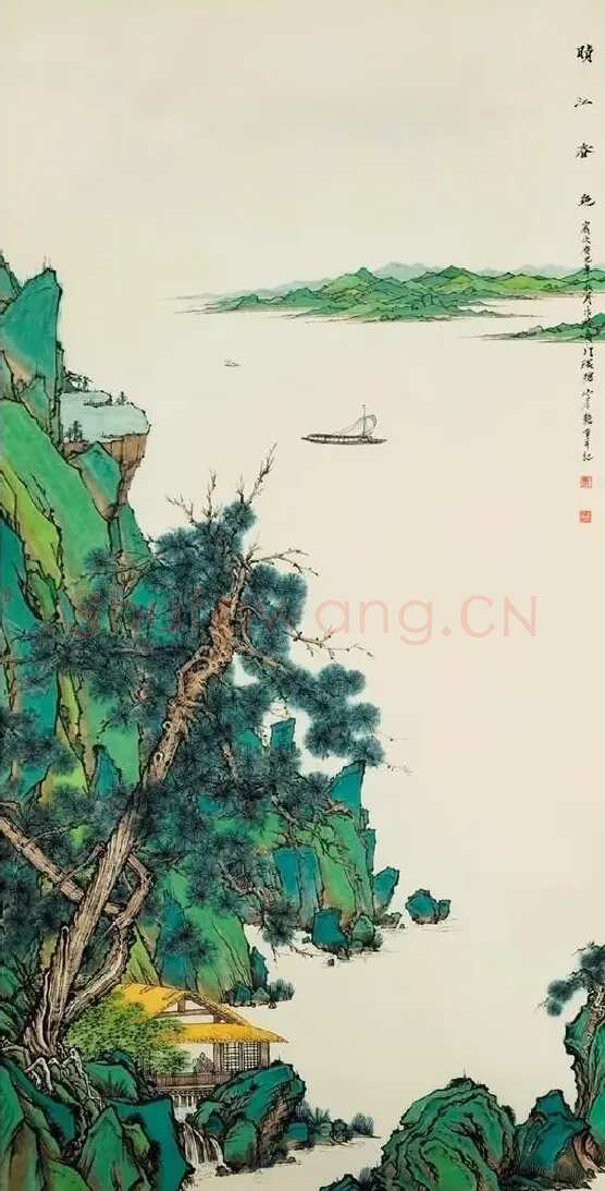 刘艳会·晴江春色