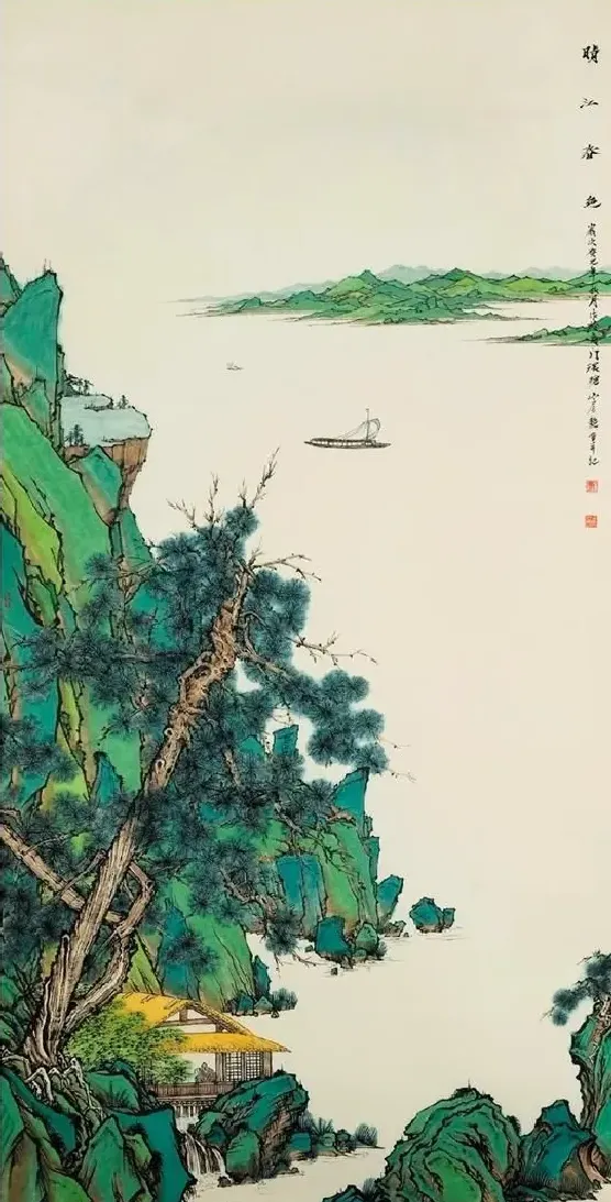 刘艳会·晴江春色