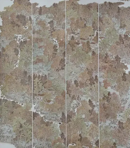 王坤·秋意情浓落农家