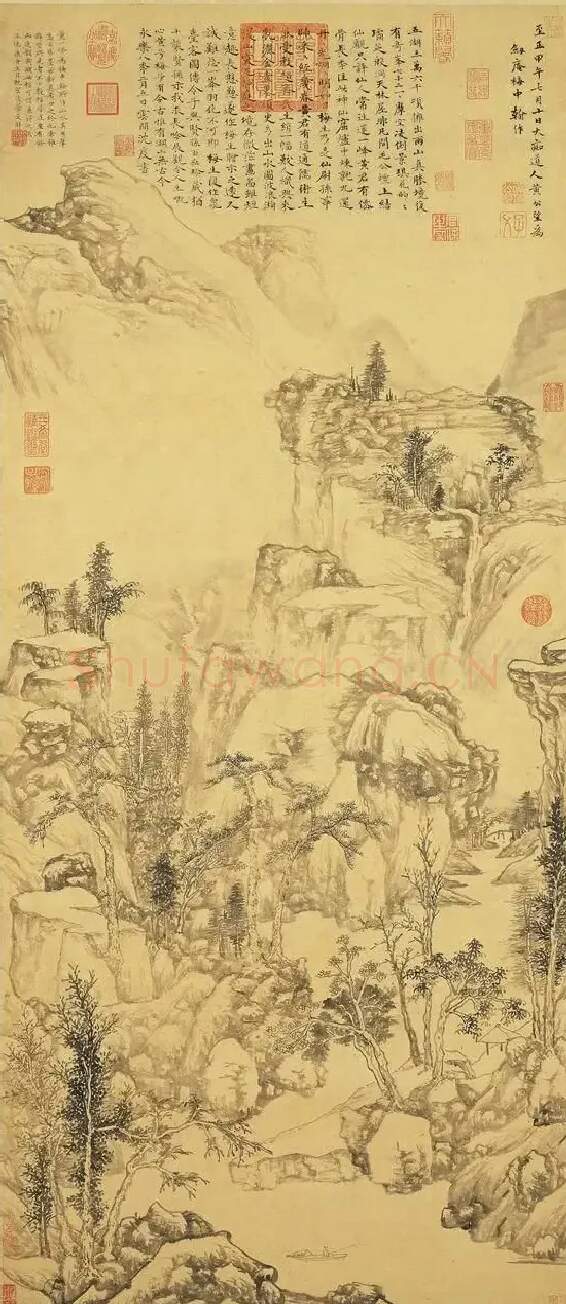 黄公望·洞庭奇峰图
