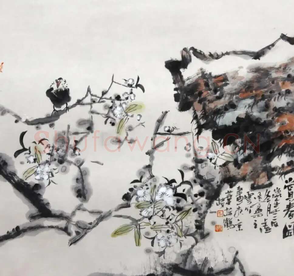 马胜利·赏春图