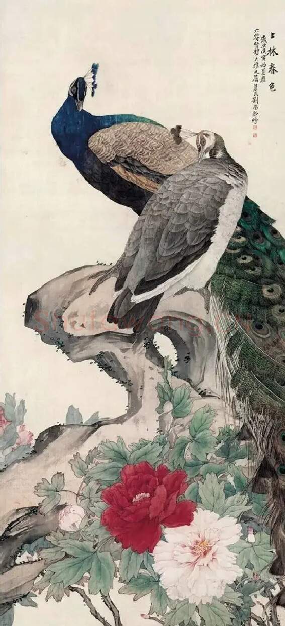 刘奎龄·上林春色图