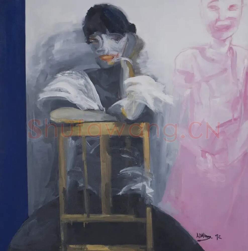 谢东明·女画家肖像