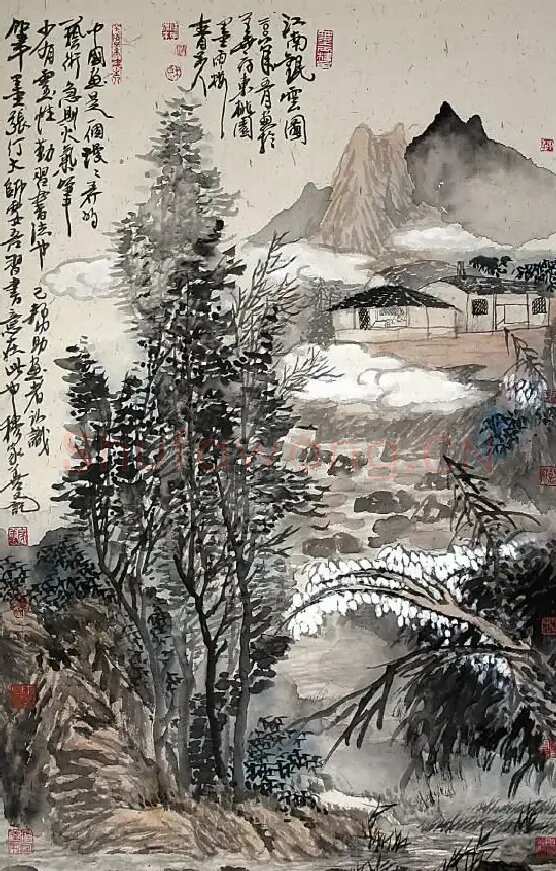 穆家善·江南观云图