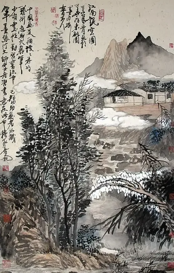 穆家善·江南观云图