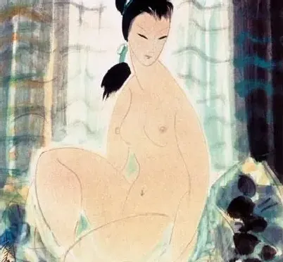 林风眠·裸女